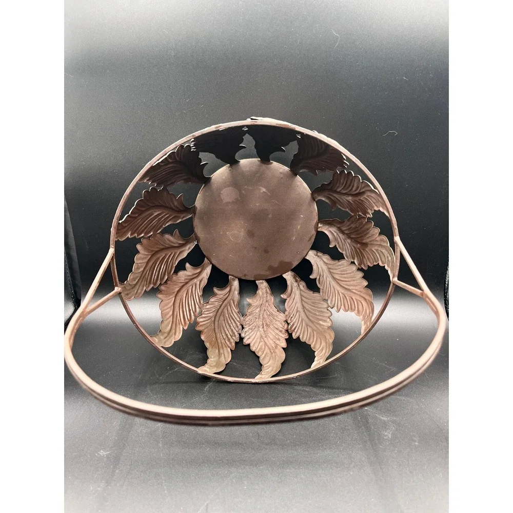 Decorative Metal Fern Leaf Basket Handle 12